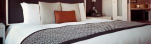Picture of a Bed and Covers.