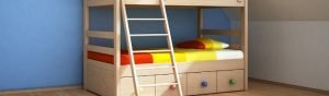 Picture of a Kids Bunk Bed.