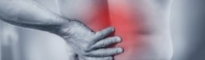 Picture of a Man with Lower Back Pain.