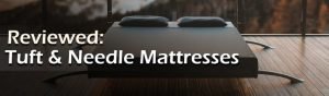 Tuft and Needle mattress reviews featured image .