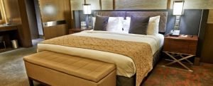 Wrinkle Free Bed Sheets on a Bed