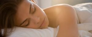 Woman Sleeping after Taking Cymbalta.